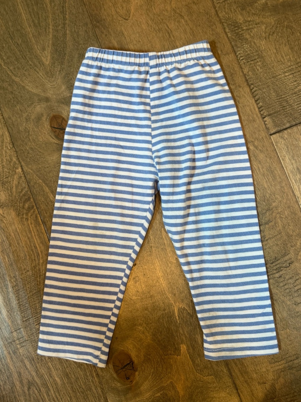 Bailey Boys 12M Blue White Striped Knit Pants